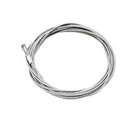 Wiltec Pièce détachée Câble en acier 4 m/Ø 4 mm - pour Lève-panneaux, lève-plaques de plâtre XXL rouge - capacité de charge max. 68 kg - Hauteur 140-350 cm - Largeur max. 290 cm - Aide au montage