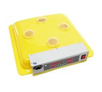 Wiltec Pièce détachée Couvercle pour Couveuse automatique - avec 4 Fenêtres de surveillance, capteurs, ventilateur - pour Appareil à couver Incubateur Couvoir Éclosoir Éleveuse oisillons