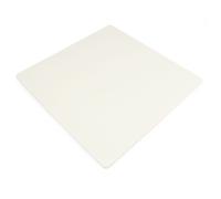 Wiltec Pierre à pizza carrée en cordiérite - 400 x 400 x 10 mm - 500 °C max. - pour Four et Cuisson croustillante - Matériel de gast