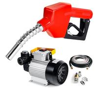 Pompe à Fuel ou Gasoil bio Autoaspirante 230V/550W 60l/min Mobile Pistolet Auto. - 50958