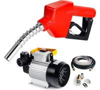 Wiltec Pompe à fuel ou gasoilmobile – Autoaspirante – 230 V / 550 W – 60 l/min / 2800 tr/min – avec Pistolet de distribution et Accessoires