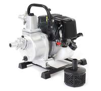 Wiltec Pompe d’essence à eau - 1 kW / 8000 l/h / Refoulement 30 m / Raccord 25 mm - Pompe à eau de jardin - Jardinage Arrosage Irrig