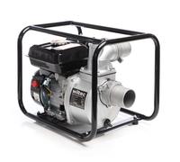 Wiltec Pompe d’essence pour eaux usées - 4 kW / 48000 l/h/Refoulement 30 m/Raccord 80 mm (3") - Pompe à eau de jardin - Jardinage Arrosage Irrigation Évacuation Inondations Cave