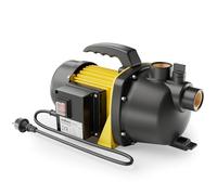 Wiltec Pompe de jardin - 2800 l/h / 600 W - Hauteur de débit 35 m - en Acier - pour Eau douce de puits - avec Poignée de transport & Vis de purge
