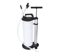 WilTec Pompe Manuelle d’Extraction Huile Réservoir 9 litres Pompe à Vide Aspiration Liquides Vidange Moteur