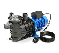 Wiltec Pompe piscine 3000 W - Débit 34800 l/h - Hauteur refoulement 19 m - Pompe de filtration et de circulation pour Filtre Eau - Pool Whirlpool Bain remous Jardin