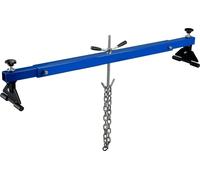 Wiltec Pont moteur Boite à vitesse 300 kg max. Rouge – Barre Traverse Garde-boue – Support moteur – Poutre de Levage moteur – Hauteur Levage 30 cm – Équipement Garage Atelier Voiture