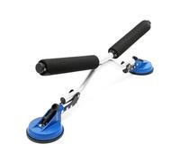 Wiltec Porte-kayak avec Ventouses - 700 x 120 x 250 mm - capacité de charge max. 100 kg - en Aluminium - Dispositif de chargement d‘