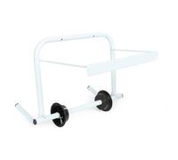 Wiltec Porte papier mural L max 34cm Ø max 40cm Métal Porte rouleau Dérouleur