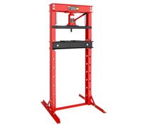 Wiltec Presse hydraulique Presse atelier Presse cadre - 1340 x 500 x 600 mm - Force de pressage 12 t - Vérin Piston - Atelier réparations alignements