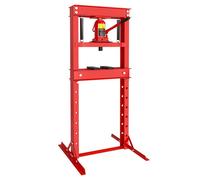 Wiltec Presse hydraulique Presse atelier Presse cadre Force de pressage de 20 Tonnes Vérin