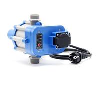 Wiltec Pressostat EPC-1.1 - 170 x 230 x 165 mm - 230 V - 10 bars - avec Câble et Prise - Réseaux d’eaux domestiques & Pompes monophasées - Anti-marche à sec