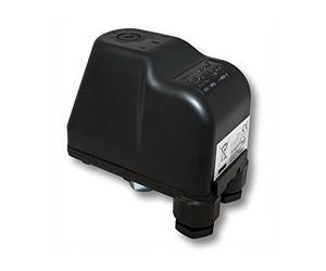 Wiltec Pressostat SK-9 380 V triphasé, régulateur de pression avec protection contre la marche à sec pour les installations d'eau domestiques et les pompes, commande fiable de la pompe