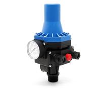 Wiltec Pressostat SKD-3 230 V monophasé jusqu'à 10 bar - Contrôleur de pression avec protection contre la marche à sec pour installations d'eau et pompes - Contrôle fiable