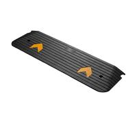 Wiltec Rampe d’accès - 1100 x 320 x 38 mm - Capacité max. 50 t - en Caoutchouc - Handicapés, Fauteuil roulant & Déambulateur - Surface antidérapante