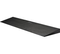Wiltec Rampe d’accès - 900 x 200 x 40 mm - Capacité Max. 50 t - en Caoutchouc - Handicapés, Fauteuil Roulant & Déambulateur - Surface antidérapante - Ajustable par découpage