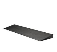 Wiltec Rampe d’accès - 900 x 250 x 45 mm - Capacité Max. 50 t - en Caoutchouc - Handicapés, Fauteuil Roulant & Déambulateur - Surface antidérapante - Ajustable par découpage