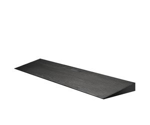 Wiltec Rampe d’accès - 900 x 250 x 45 mm - Capacité Max. 50 t - en Caoutchouc - Handicapés, Fauteuil Roulant & Déambulateur - Surface antidérapante - Ajustable par découpage