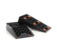 Wiltec Rampe d’accès extra plate 3 T Plateforme de levage Cale Voiture 2pcs.