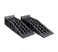 Wiltec Lot de 2 rampes d'accès en Plastique pour Voitures, pour Charges Lourdes jusqu'à 5 t, rampes d'accès Stables pour véhicules Plus Lourds