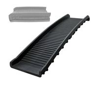 Wiltec Rampe d'accès pour Chien et Animaux - 1560 x 400 x 100 mm - capacité 90 kg - Une Fois Pliable - en Plastique Robuste - avec Surface antidérapante Embarquement Voiture