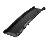 Wiltec Rampe pour Chien 155 x 40 cm, 90 kg, Pliable, Surface antidérapante à Picots, Rampe antidérapante pour Chiens, Aide à l'accès Pliable en PP pour Voiture, SUV et Pick-up