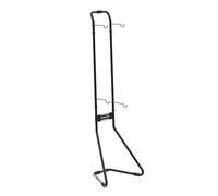 WilTec Range-vélo pour 2 bicyclettes - 66,6 x 55,9 x 219 cm - Capacité 39,9 kg - en Acier - Rack à vélo autoportant, Support Rangement