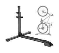 WilTec Range-vélo pour 1 Bicyclette - 68,8 x 56 x 49,3-81,1 cm - Capacité 25 kg - en Acier - Rack à vélo autoportant, Support Rangement