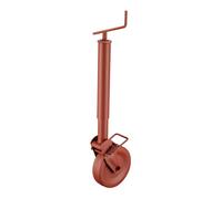 Wiltec Roue jockey de remorque semi-automatique - Capacité de charge max. 1000 kg - avec Roue en acier Q235 - pour Tracteurs, Agricu