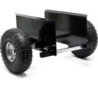 Wiltec Rouleur de panneaux 275 kg max. Largeur de serrage 265 mm Hauteur de blocage 170 mm Chariot Transport de Plaques Porte Fenêtres Chariot à panneaux Bois avec Pneus Support Manutention
