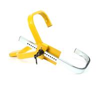 Wiltec Sabot de roue antidémarrage pour voiture - Largeur de roues 225 mm 13-15"" - avec Serrure et 2 Clés - en Acier - Bloque roue A