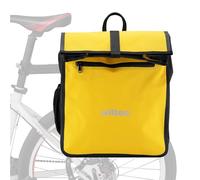WilTec Sacoche étanche pour Porte-Bagages Jaune - capacité de 22 L - en PVC - pour vélos et vélos électriques - Sac de Bicyclette - Cyclisme, Courses, Excursions