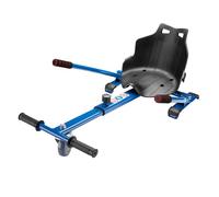 Wiltec Siège de Balance Scooter - Bleu - capacité de 120 kg max. - avec Roulette et Poignées - ajustable pour Adultes et Enfants - S