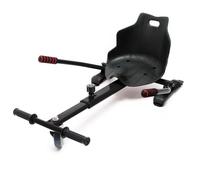 Wiltec Siège de Balance Scooter - Noir - capacité de 120 kg max. - avec Roulette et Poignées - ajustable pour Adultes et Enfants - S