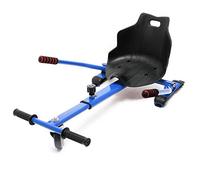 Wiltec Siège de Balance Scooter – Rouge – capacité de 120 kg max. – avec Roulette et Poignées – ajustable pour Adultes et Enfants – Siège de Kart Elektroscooter compatible avec Hoverboard