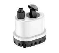 WilTec SunSun CHL-2500 Pompe à Eau 2500 l/h Hauteur de débit 2,3m Max Pompe d’Aquarium Submersible Aspiration Plate Poignée Anti-surchauffe & Marche à Sec Aquariophilie Circulation Eau