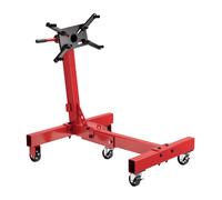 Wiltec Support moteur - Pivotant et rotatif 360° - capacité de charge de 680 kg - 98 x 80 x 87 cm - avec 5 roulettes - pour Atelier