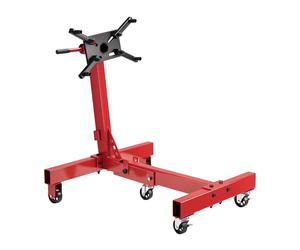 Wiltec Support moteur - Pivotant et rotatif 360° - capacité de charge de 680 kg - 98 x 80 x 87 cm - avec 5 roulettes - pour Atelier automobile