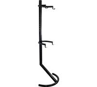 Wiltec Support mural pour 2 vélos, 2000 x 750 x 540 mm, 90 kg max., Système d’accrochage avec 2 bras d’appui réglables, Range vélo, Accroche bicyclette peu encombrant