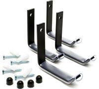 Wiltec Support mural pour 4 pneus Accessoires pour roues Rayonnage pneus Étagère pour pneus