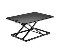 Wiltec Support PC Assis Debout 67x47cm Réglable Hauteur ergonomique Ordinateur portable Écran Bureau Poste de travail flexible