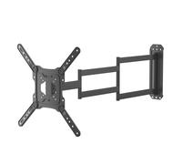 Wiltec Support TV 23"" -65"", porte téléviseur mural TV pivotant jusqu'à 35 kg, porte-TV peu encombrant