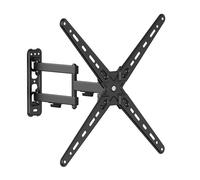 Wiltec Support TV mural pour 13-55" Orientable +5°15° Inclinant 25kg max. Télé