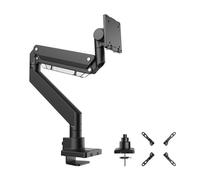 Wiltec Support TV pour Écran incurvé 17""-57"" - Fixation sur bureau orientable +45°--45° et inclinable +90°--90° - capacité de charge