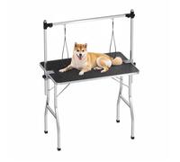 Wiltec Table de toilettage canin et félin - 105 x 61,5 x 160 cm - Stru