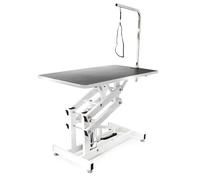 WilTec Table de toilettage Hydraulique Pliable Table de Soins pour Chiens et Chats