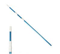 WilTec Tige télescopique pour Tête de Brosse de Nettoyage de Piscine Réglable 120-360 cm Aspiration Pool