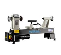 Wiltec Tour à bois d‘établi 550W Réglable 650-3800 tr/min, Porte-outil