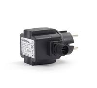 Wiltec Transformateur 230 V en 12 V - 45 x 85 x 70 mm - 600 mA 7,2 VA AC/AC - IP 44 - Adapteur de Réseau Jebao avec Raccord vissé, 2