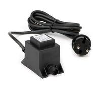 Wiltec Transformateur 230 V en 12 V - 81 x 50 x 63 mm - 1670 mA 20 VA AC/AC - IP68 - Adapteur de Réseau Jebao avec Raccord vissé, 2